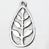 Pendant, Zinc Alloy Jewelry Findings, 14x26mm, Sold by Bag