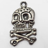 Pendant, Zinc Alloy Jewelry Findings, 16x26mm, Sold by Bag