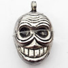 Pendant, Zinc Alloy Jewelry Findings, 15x23mm, Sold by Bag