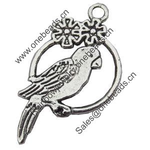 Pendant, Zinc Alloy Jewelry Findings, 15x27mm, Sold by Bag