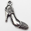 Pendant, Zinc Alloy Jewelry Findings, 16x19mm, Sold by Bag