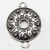 Connector, Zinc Alloy Jewelry Findings, 20x26mm, Sold by Bag