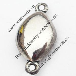 Connector, Zinc Alloy Jewelry Findings, 10x20mm, Sold by Bag