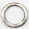 Donut, Zinc Alloy Jewelry Findings, O:22mm I:17mm, Sold by Bag