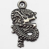 Pendant, Zinc Alloy Jewelry Findings, 15x28mm, Sold by Bag