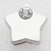 Slider, Zinc Alloy Bracelet Findinds, 13mm, Interior Diameter:8x1.8mm, Sold by PC