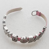 Slider, Zinc Alloy Bracelet Findinds, Mix Style 12x8mm-15x13mm, Sold by Group