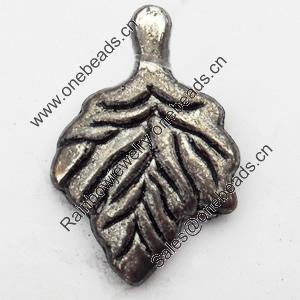 Pendant, Zinc Alloy Jewelry Findings, 12x18mm, Sold by Bag