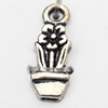 Pendant, Zinc Alloy Jewelry Findings, 7x17mm, Sold by Bag