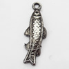 Pendant, Zinc Alloy Jewelry Findings, 9x27mm, Sold by Bag
