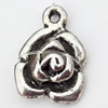 Pendant, Zinc Alloy Jewelry Findings, 12x18mm, Sold by Bag