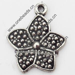 Pendant, Zinc Alloy Jewelry Findings, 18x20mm, Sold by Bag