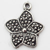 Pendant, Zinc Alloy Jewelry Findings, 18x20mm, Sold by Bag