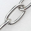 Iron Jewelry Chains, Lead-free Link's size:22.6x12.2mm, thickness:3mm, Sold by Group