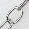 Iron Jewelry Chains, Lead-free Link's size:13.6x9mm, thickness:1.5mm, Sold by Group