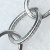 Iron Jewelry Chains, Lead-free Link's size:17.8x12.5mm, thickness:2mm, Sold by Group