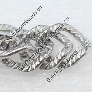Iron Jewelry Chains, Lead-free Link's size:14x12mm, thickness:2mm, Sold by Group