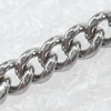 Iron Jewelry Chains, Lead-free Link's size:2.7x2.1mm, thickness:0.5mm, Sold by Group