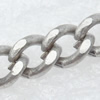 Iron Jewelry Chains, Lead-free Link's size:5.2x3.9mm, thickness:1mm, Sold by Group