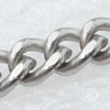 Iron Jewelry Chains, Lead-free Link's size:6x4.4mm, thickness:1.5mm, Sold by Group