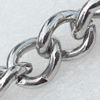 Iron Jewelry Chains, Lead-free Link's size:10.5x8.7mm, thickness:2mm, Sold by Group