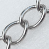 Iron Jewelry Chains, Lead-free Link's size:15.1x11mm, thickness:2mm, Sold by Group