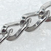 Iron Jewelry Chains, Lead-free Link's size:5.8x4mm, thickness:1.5mm, Sold by Group