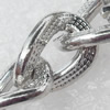 Iron Jewelry Chains, Lead-free Link's size:8x10mm, thickness:2mm, Sold by Group