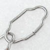 Iron Jewelry Chains, Lead-free Link's size:23x12mm, thickness:1.5mm, Sold by Group