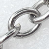 Iron Jewelry Chains, Lead-free Link's size:10.5x8.4mm, thickness:2mm, Sold by Group