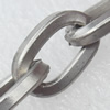 Iron Jewelry Chains, Lead-free Link's size:12.3x8.3mm, thickness:2mm, Sold by Group