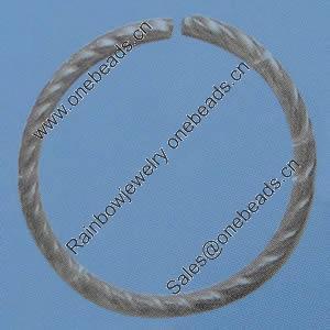 Iron Jumprings, Lead-Free Split, 24mm, Sold by Bag