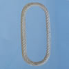 Iron Jumprings, Lead-Free, 14x30mm, Sold by Bag