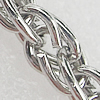 Iron Jewelry Chains, Lead-free Link's size:7x4.5mm, thickness:0.5mm, Sold by Group 