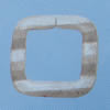 Iron Jumprings, Lead-Free Split, 15mm, Sold by Bag