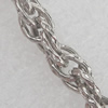 Iron Jewelry Chains, Lead-free Link's size:3.5x5mm, thickness:0.5mm, Sold by Group 