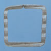 Iron Jumprings, Lead-Free Split, Square, 30mm, Sold by Bag