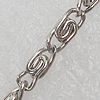 Iron Jewelry Chains, Lead-free Link's size:7x2.5mm, Sold by Group 