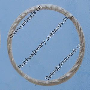 Iron Jumprings, Lead-Free, 27mm, Sold by Bag