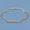 Iron Jumprings, Lead-Free, 25x14mm, Sold by Bag