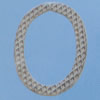 Iron Jumprings, Lead-Free, 20x26mm, Sold by Bag