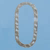 Iron Jumprings, Lead-Free, 18x38mm, Sold by Bag