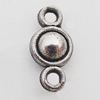 Connectors, Zinc Alloy Jewelry Findings, 5x11mm Hole:1mm, Sold by Bag