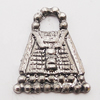 Pendant, Zinc Alloy Jewelry Findings, 15x18mm Hole:3.5mm, Sold by Bag