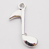 Pendant, Zinc Alloy Jewelry Findings, 8x24mm Hole:2mm, Sold by Bag