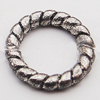 Donut, Zinc Alloy Jewelry Findings, O:10mm I:6mm, Sold by Bag