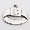 Pendant, Zinc Alloy Jewelry Findings, 20x16mm Hole:1.5mm, Sold by Bag