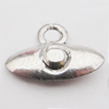 Pendant, Zinc Alloy Jewelry Findings Lead-free, 18x13mm Hole:3mm, Sold by Bag