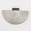 Pendant, Zinc Alloy Jewelry Findings Lead-free, 35x23mm Hole:3.5mm, Sold by Bag