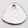 Pendant, Zinc Alloy Jewelry Findings Lead-free, Nugget 22x20mm Hole:3mm, Sold by Bag